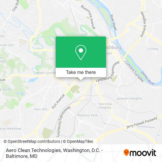 Aero Clean Technologies map