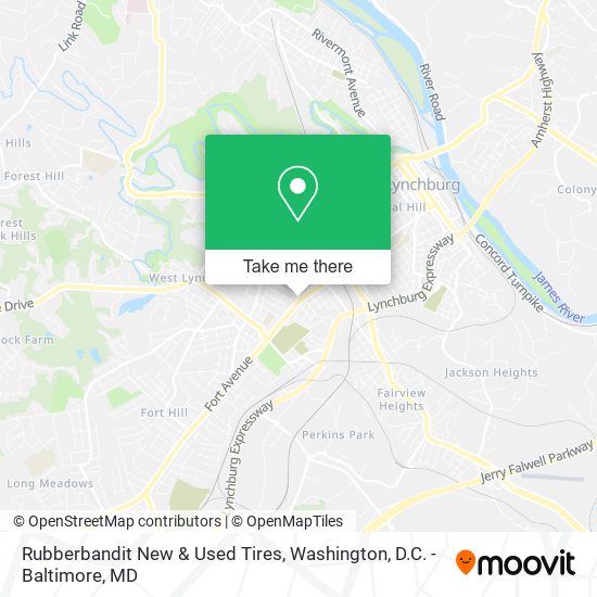 Rubberbandit New & Used Tires map