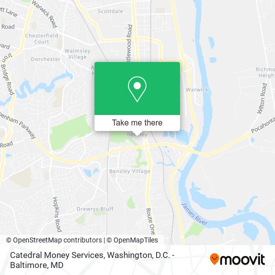 Catedral Money Services map