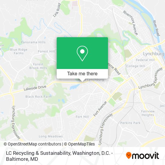LC Recycling & Sustainability map
