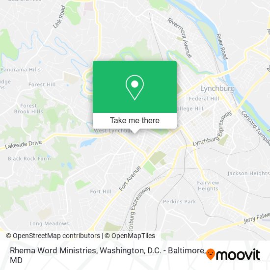 Rhema Word Ministries map
