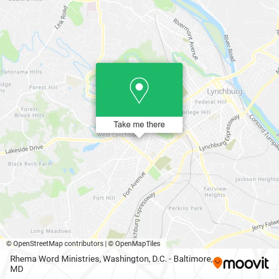 Rhema Word Ministries map