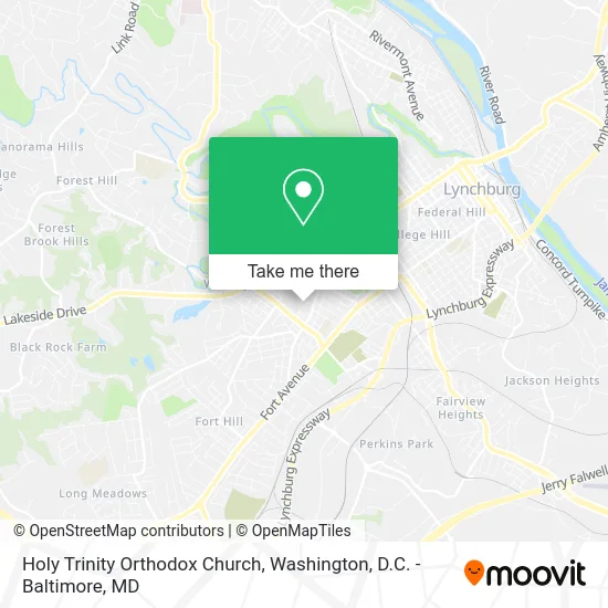 Holy Trinity Orthodox Church map