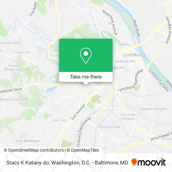 Mapa de Stacy K Katany do