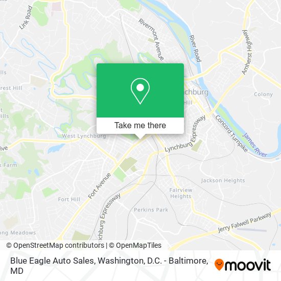 Mapa de Blue Eagle Auto Sales