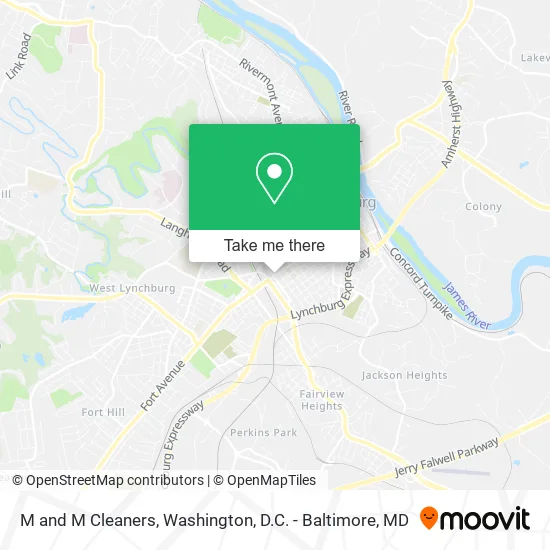 Mapa de M and M Cleaners