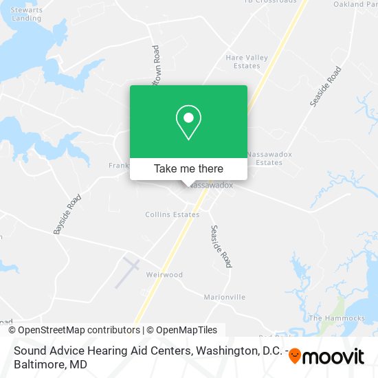 Sound Advice Hearing Aid Centers map