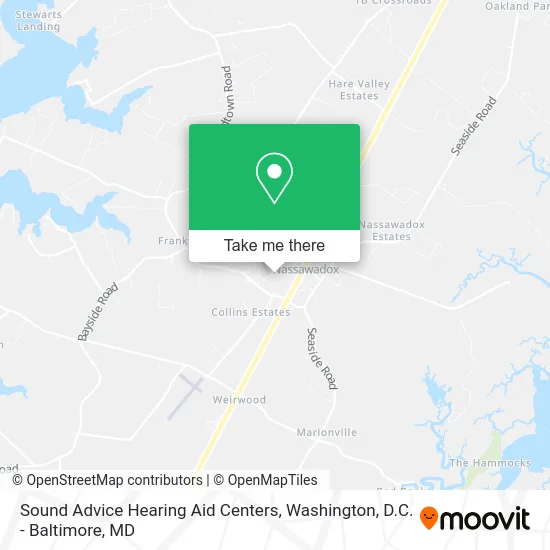 Sound Advice Hearing Aid Centers map