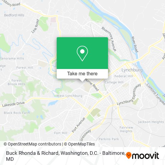 Buck Rhonda & Richard map