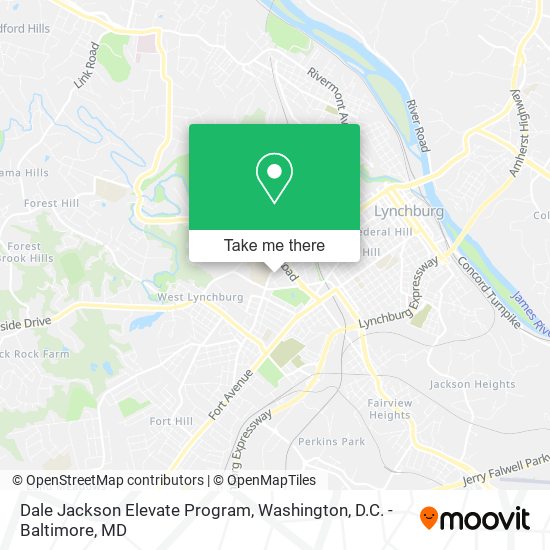 Dale Jackson Elevate Program map