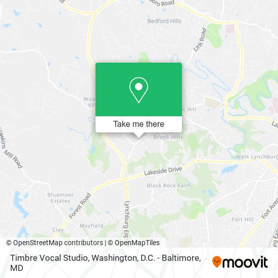 Timbre Vocal Studio map