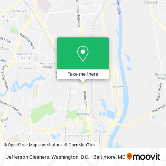 Mapa de Jefferson Cleaners