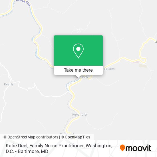 Katie Deel, Family Nurse Practitioner map