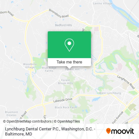 Lynchburg Dental Center P.C. map