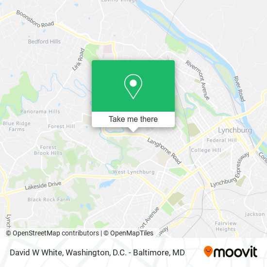 Mapa de David W White