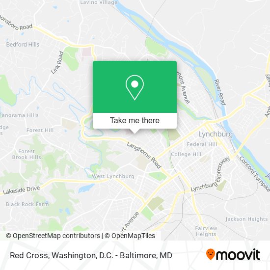 Red Cross map