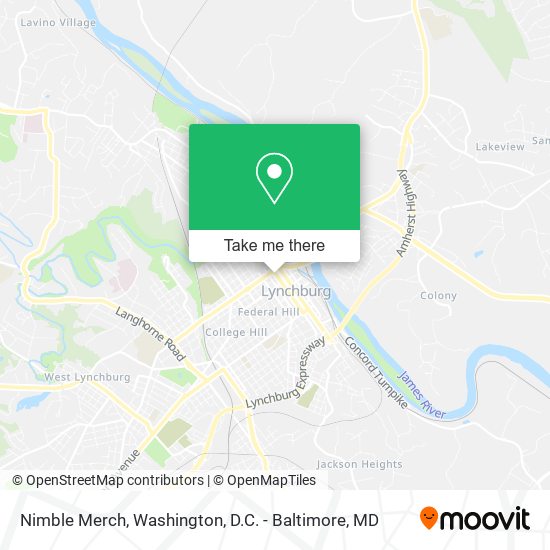 Nimble Merch map