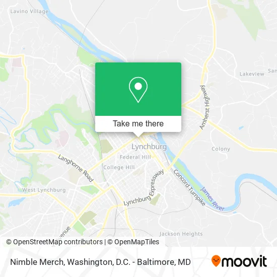 Nimble Merch map