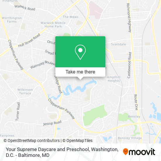 Mapa de Your Supreme Daycare and Preschool