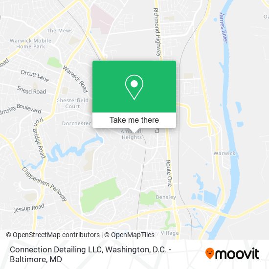 Connection Detailing LLC map