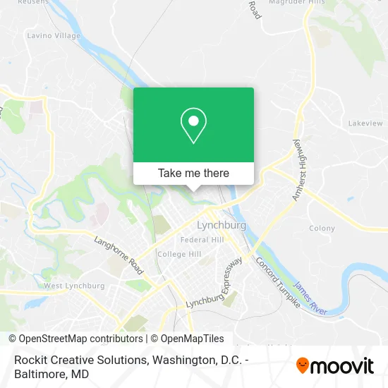 Rockit Creative Solutions map