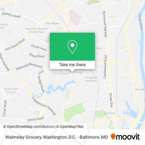 Walmsley Grocery map