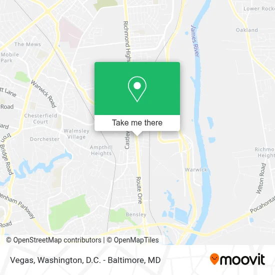 Vegas map