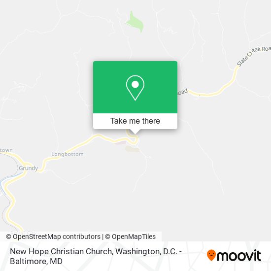 Mapa de New Hope Christian Church