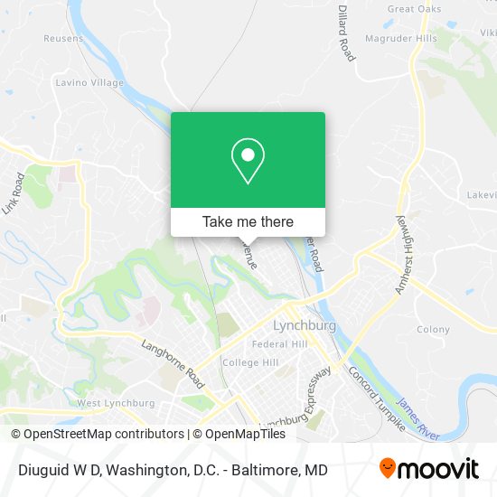 Diuguid W D map