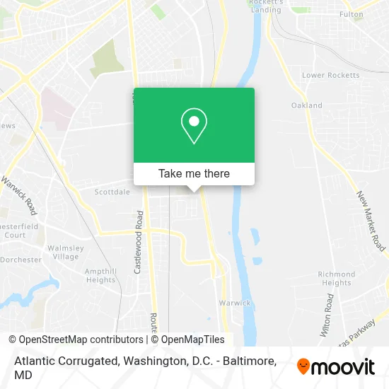 Atlantic Corrugated map