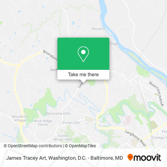 James Tracey Art map