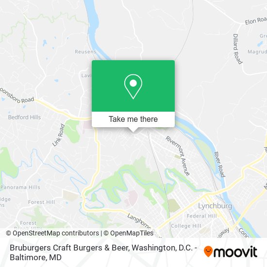 Mapa de Bruburgers Craft Burgers & Beer