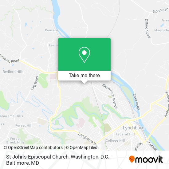 Mapa de St John's Episcopal Church