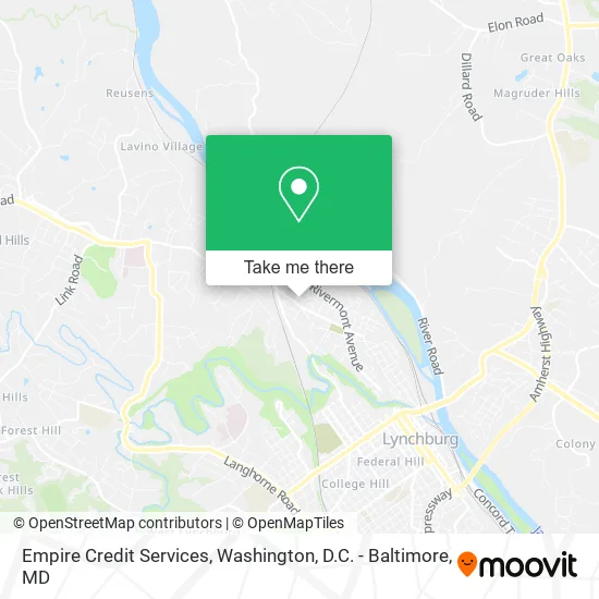 Empire Credit Services map