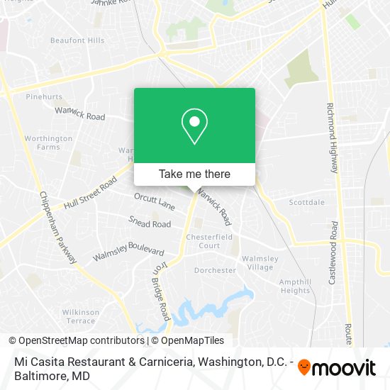 Mi Casita Restaurant & Carniceria map