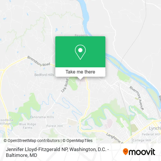 Jennifer Lloyd-Fitzgerald NP map