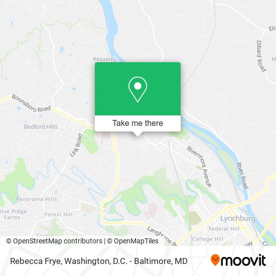 Rebecca Frye map