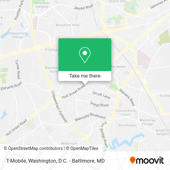T-Mobile map