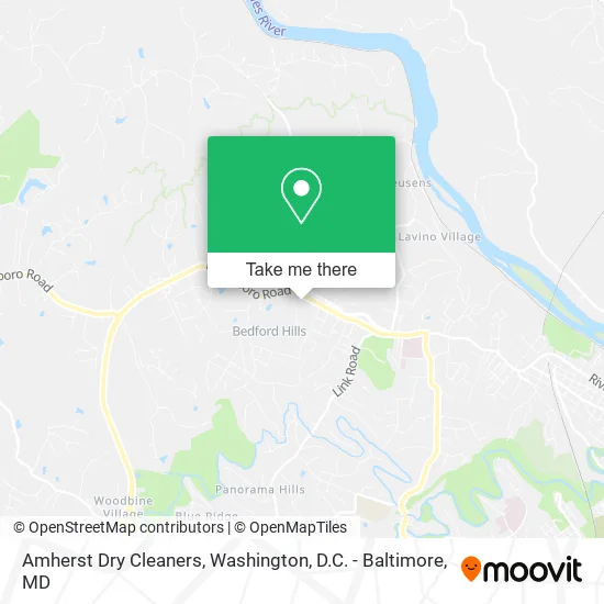 Amherst Dry Cleaners map
