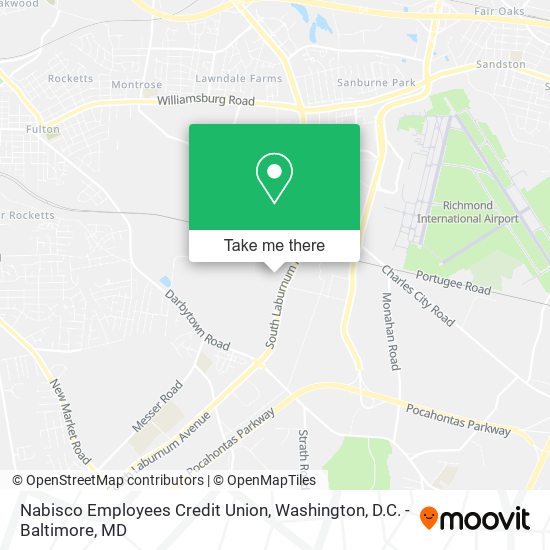 Nabisco Employees Credit Union map
