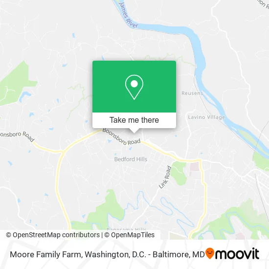 Moore Family Farm map