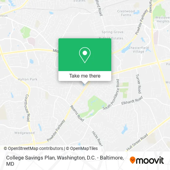 Mapa de College Savings Plan