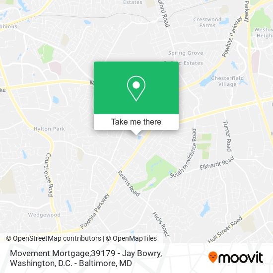 Mapa de Movement Mortgage,39179 - Jay Bowry