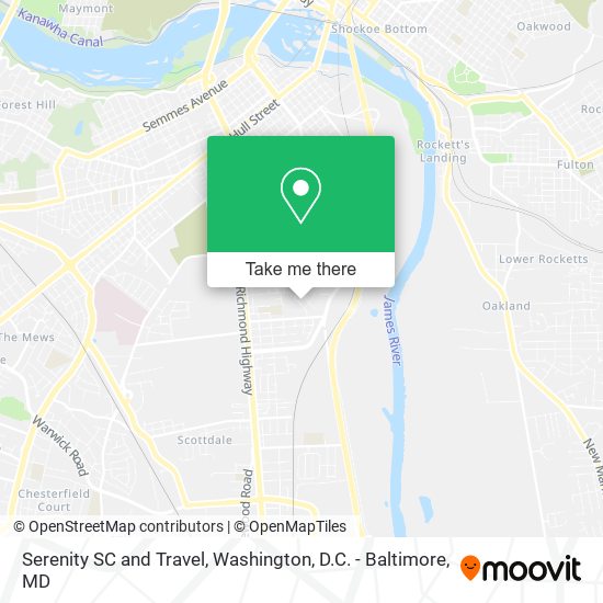 Serenity SC and Travel map