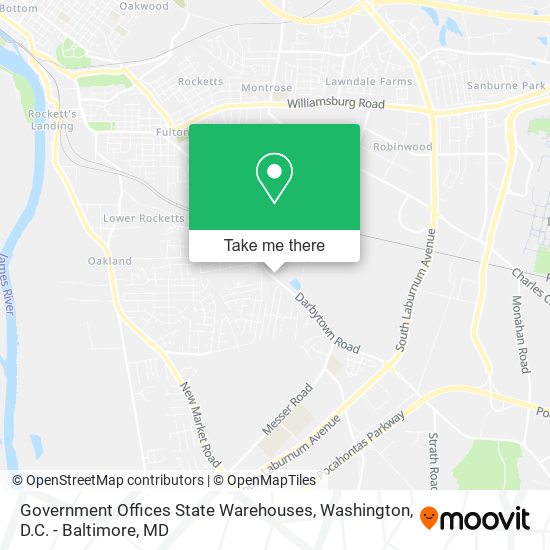 Mapa de Government Offices State Warehouses