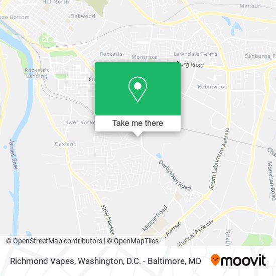 Mapa de Richmond Vapes