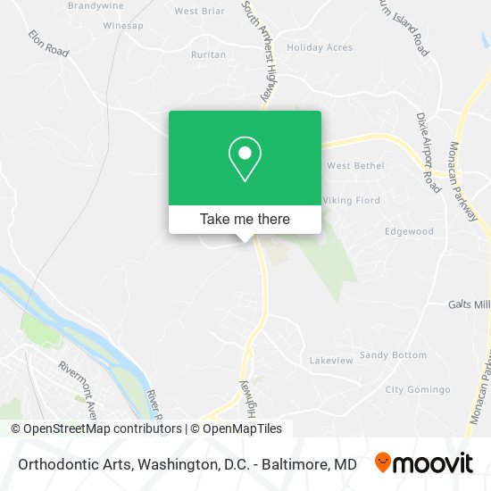Orthodontic Arts map