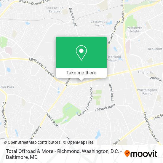 Total Offroad & More - Richmond map
