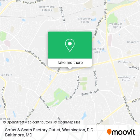 Sofas & Seats Factory Outlet map