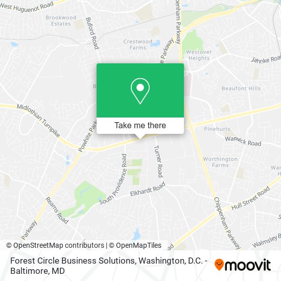Forest Circle Business Solutions map